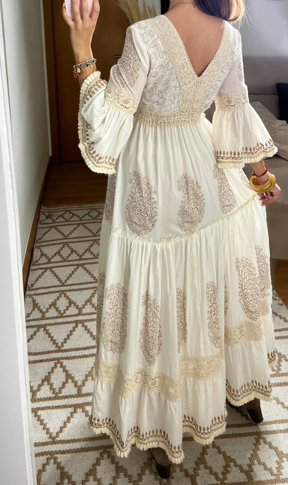Boho Bloom Maxi Dress - Bohèmea Butik