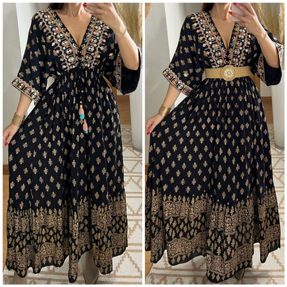 Aurora Maxi Dress - Bohèmea Butik