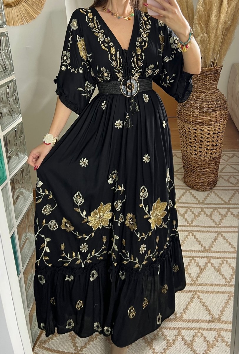 Babel Boho Dress - Bohèmea Butik