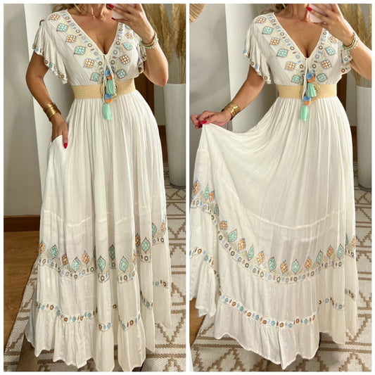 Bohemian Elegant Dress - Bohèmea Butik