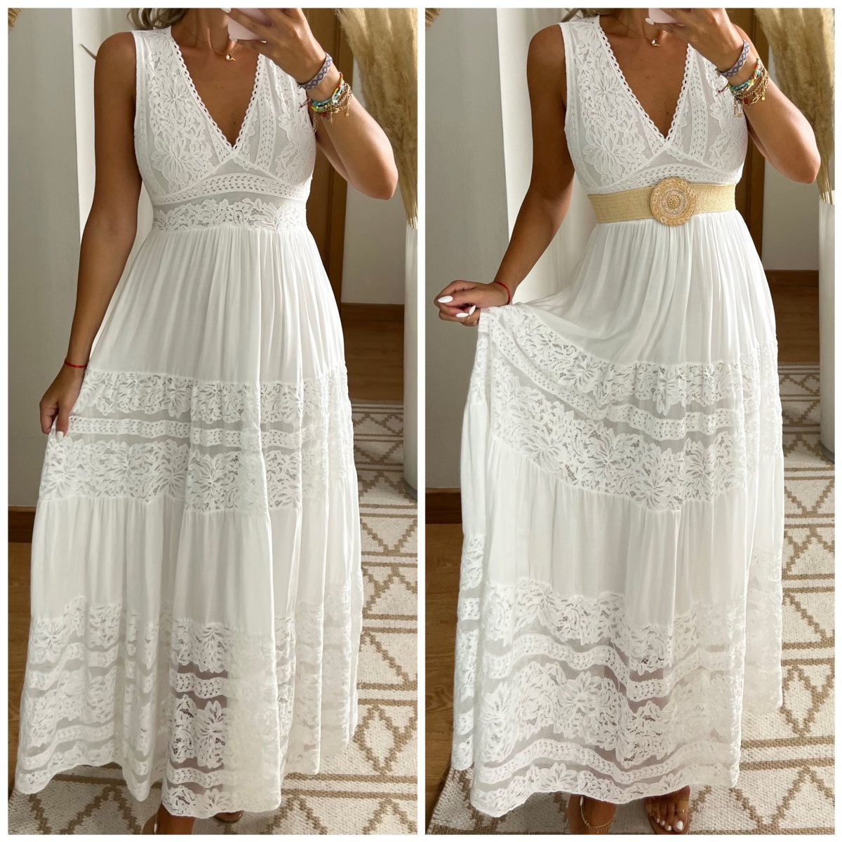 Serena Lace Dress - Bohèmea Butik