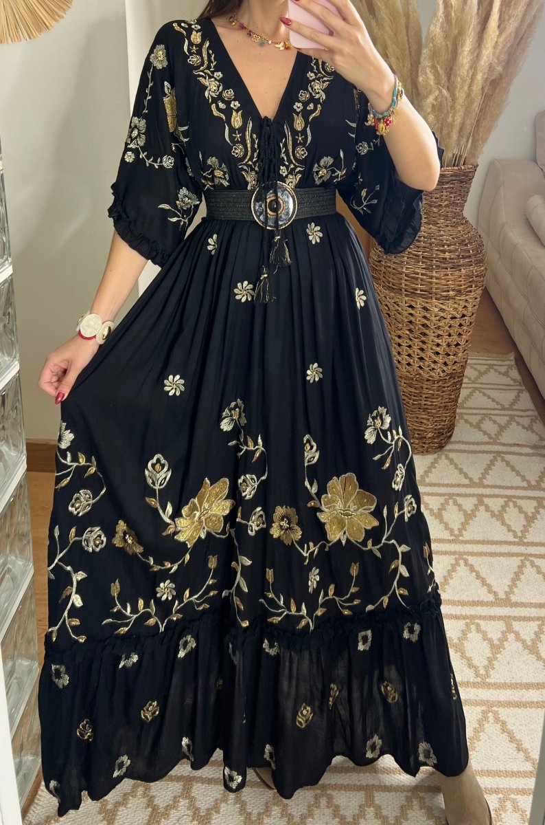 Babel Boho Dress - Bohèmea Butik