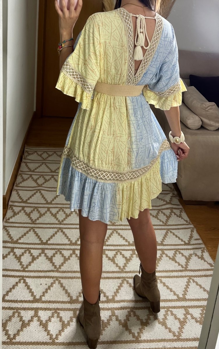 Portu Mini Dress - Bohèmea Butik