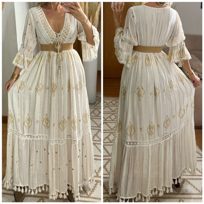 Sun Maxi Dress - Bohèmea Butik