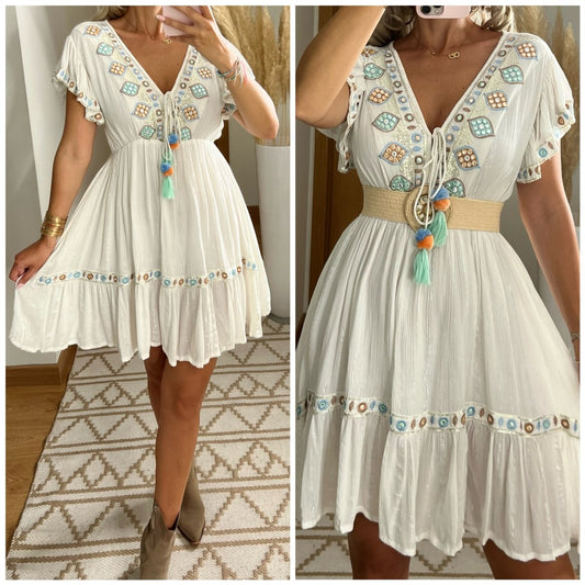 Bonsi Mini Dress - Bohèmea Butik