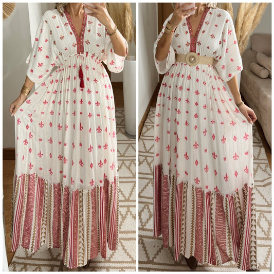 Floral Haven II Boho dress - Bohèmea Butik