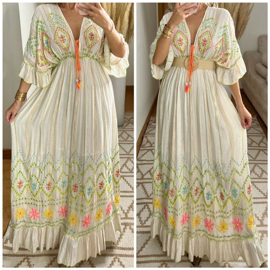 Ethnic Weeding Boho Dress - Bohèmea Butik