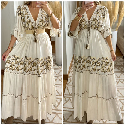 Boho Maxi Elegant Dress - Bohèmea Butik