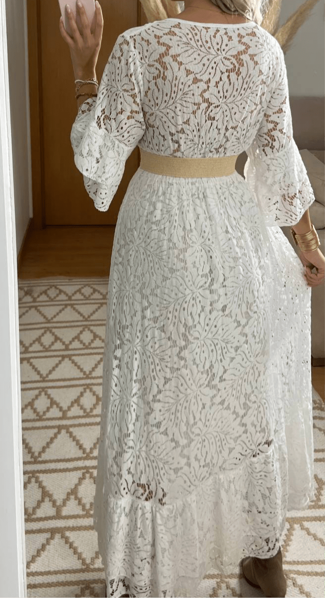 Ethereal Lace Gown - Bohèmea Butik