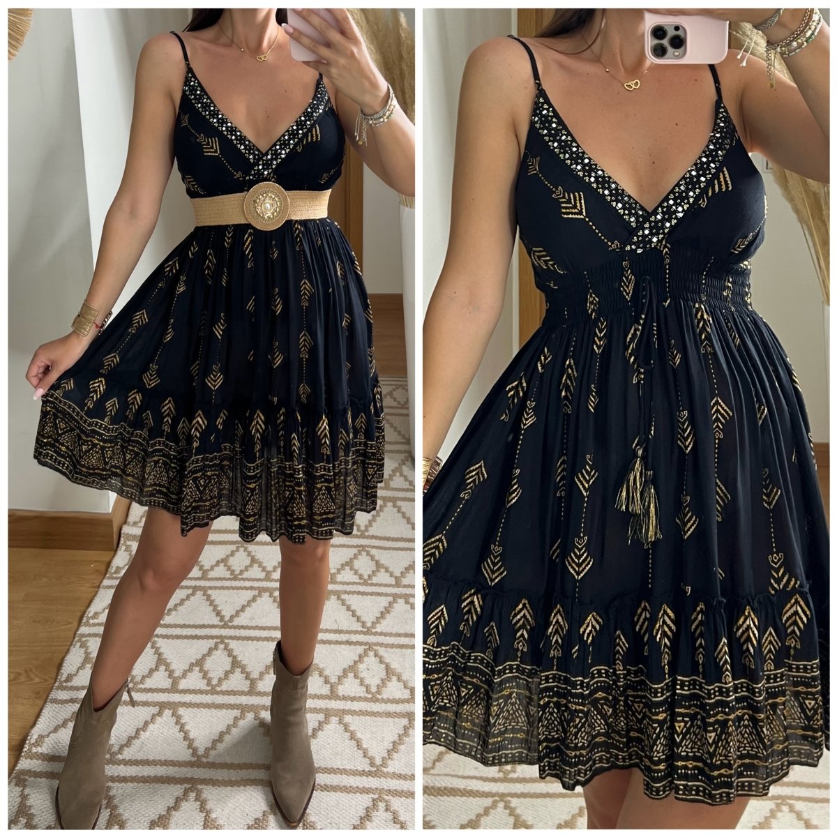 Tibit Mini Dress - Bohèmea Butik