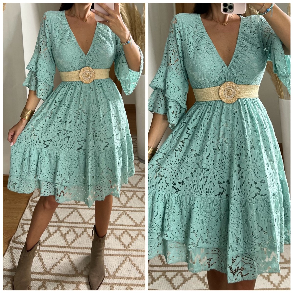 Luna Mini Dress - Bohèmea Butik