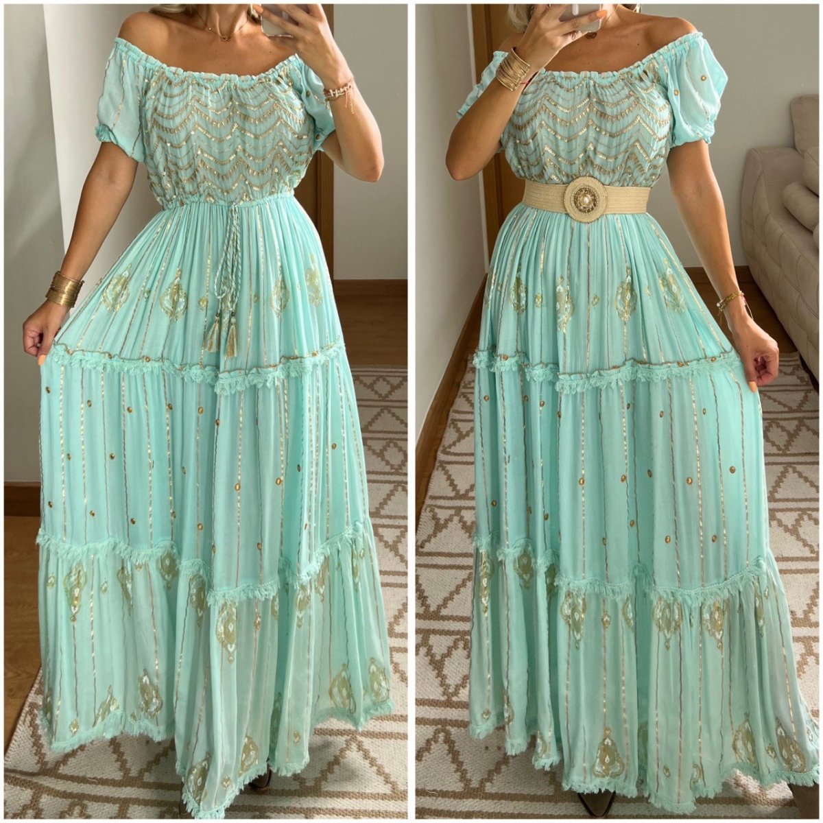 Bohemian Maxi Elegant Dress - Bohèmea Butik