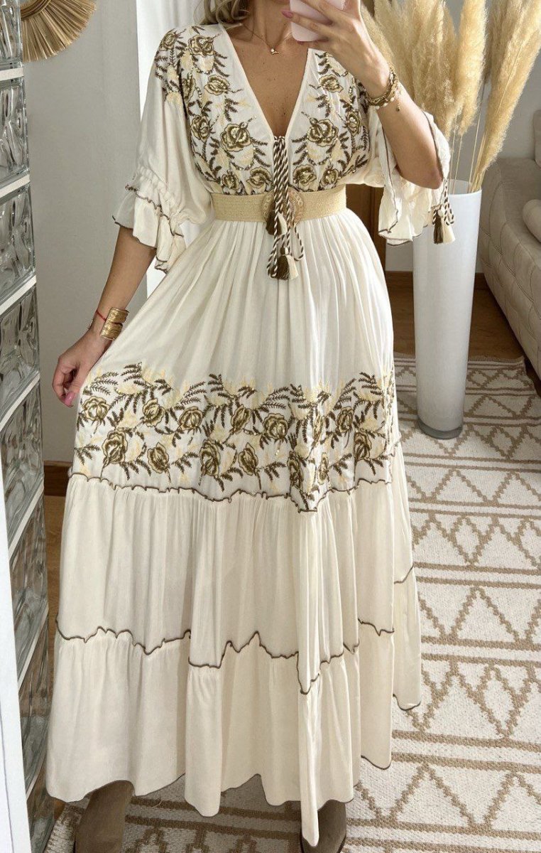 Boho Maxi Elegant Dress - Bohèmea Butik