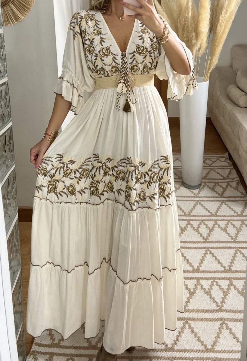Boho Maxi Elegant Dress - Bohèmea Butik