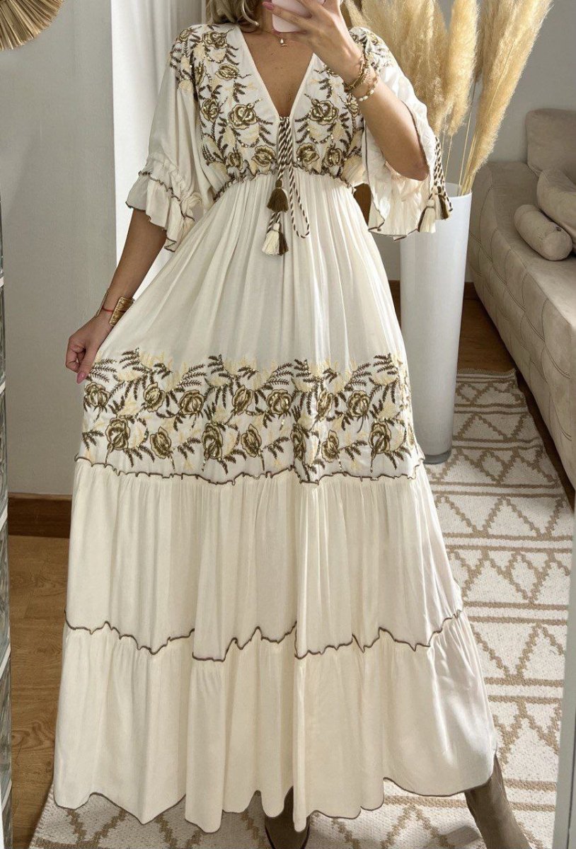 Boho Maxi Elegant Dress - Bohèmea Butik