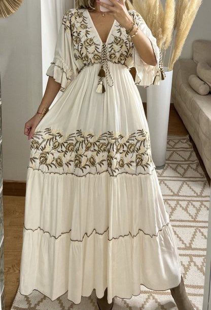 Boho Maxi Elegant Dress - Bohèmea Butik
