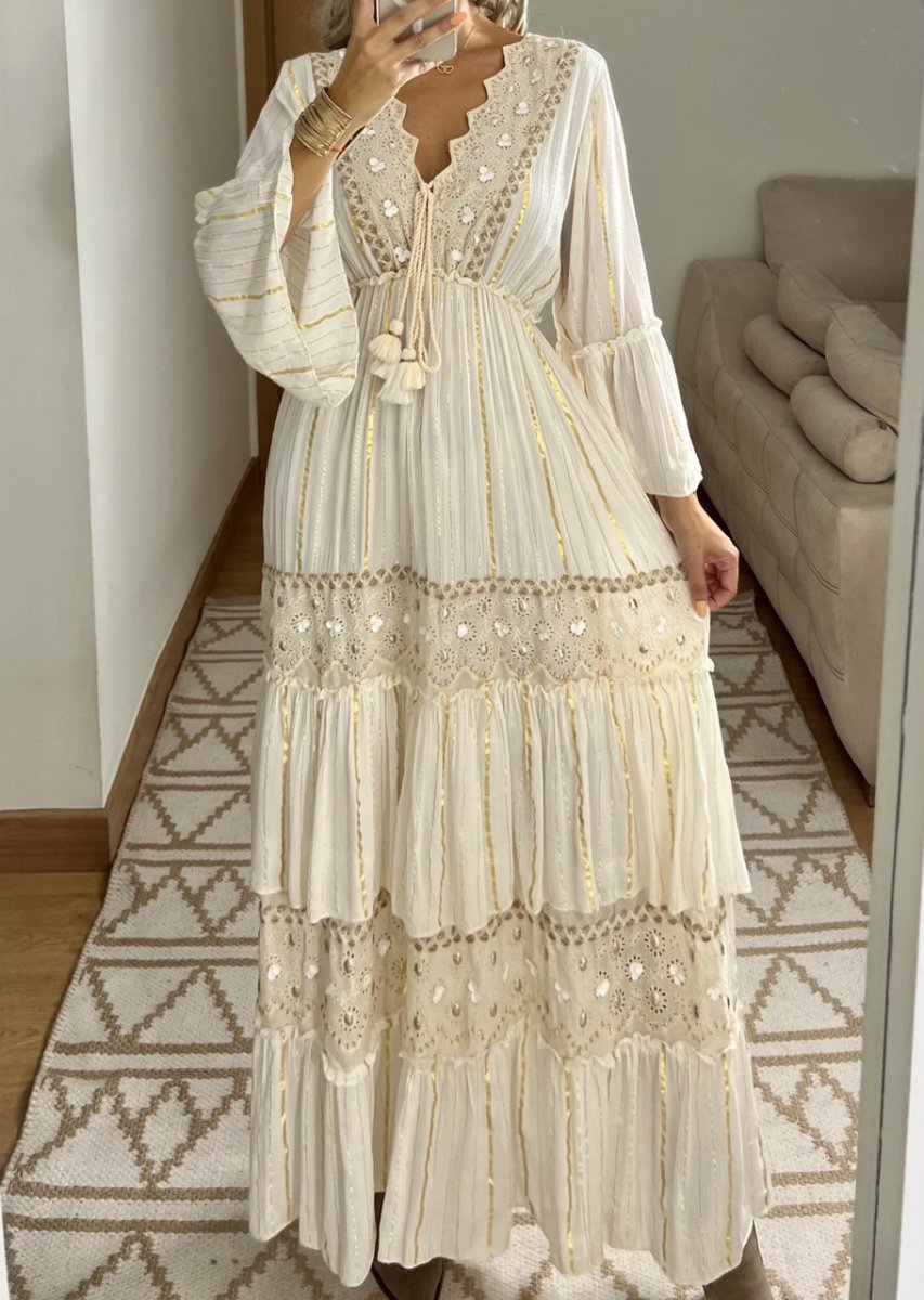 Luna Boho Dress - Bohèmea Butik