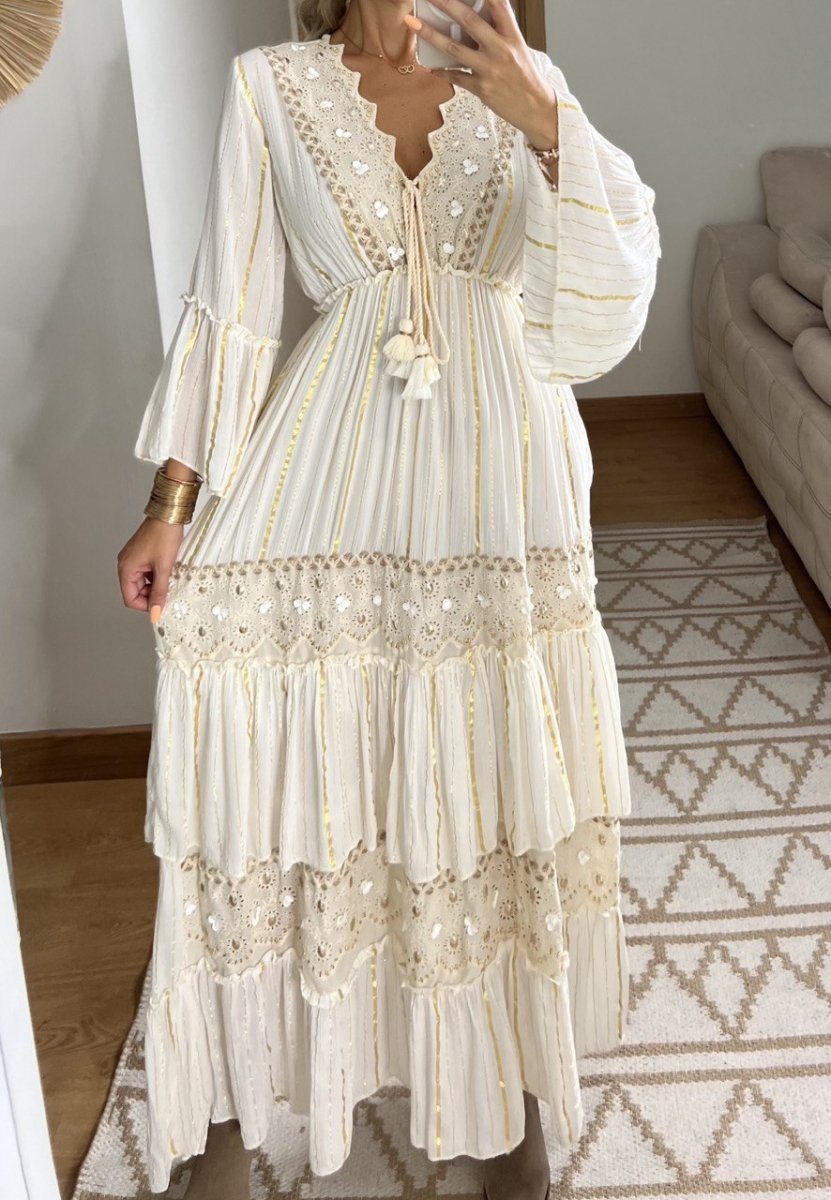 Luna Boho Dress - Bohèmea Butik