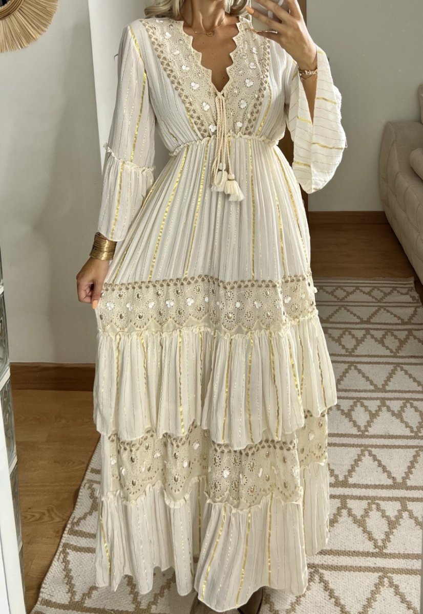 Luna Boho Dress - Bohèmea Butik