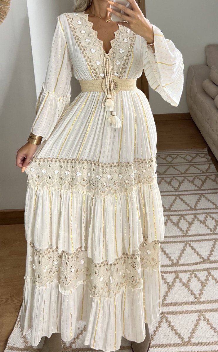 Luna Boho Dress - Bohèmea Butik
