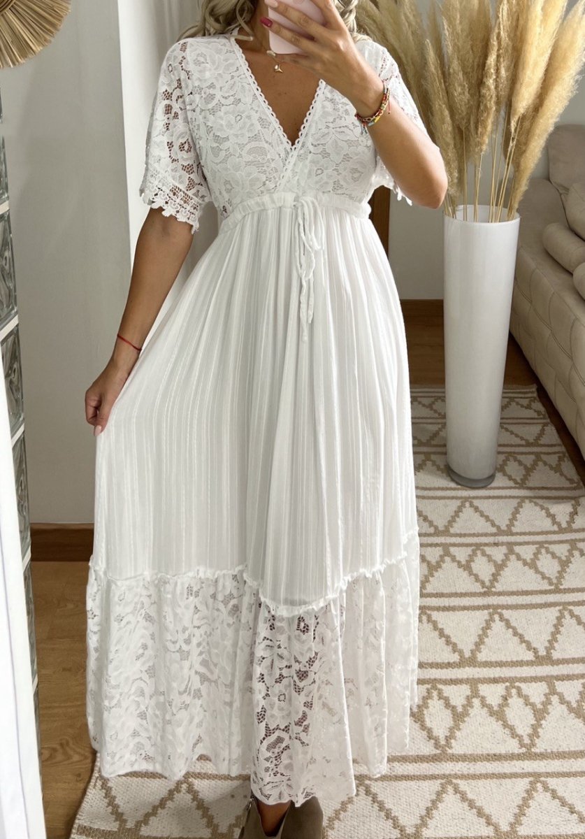 Spirit Bohemian Lace Dress - Bohèmea Butik