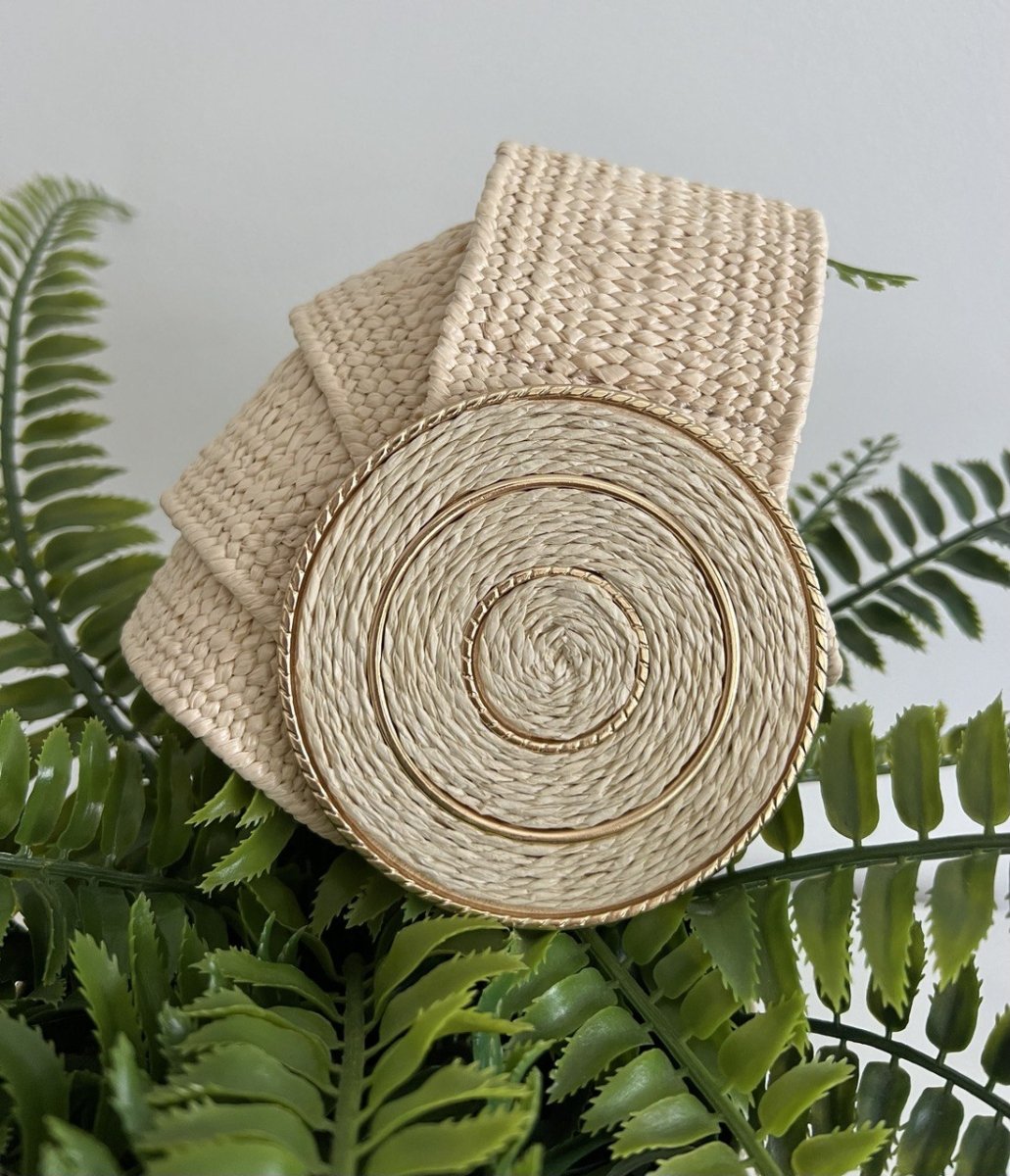 Boho Raffia Belt - Bohèmea Butik