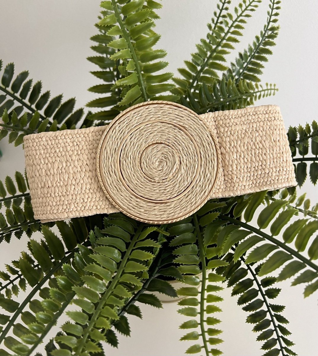 Boho Raffia Belt - Bohèmea Butik