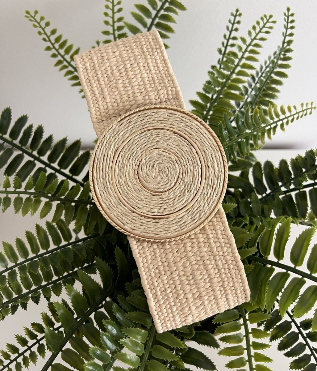 Boho Raffia Belt - Bohèmea Butik