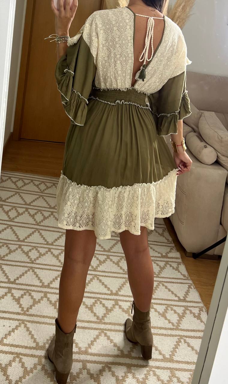 Shell mini dress - Bohèmea Butik