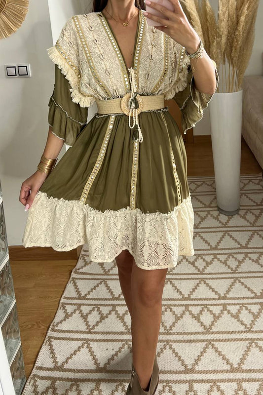 Shell mini dress - Bohèmea Butik