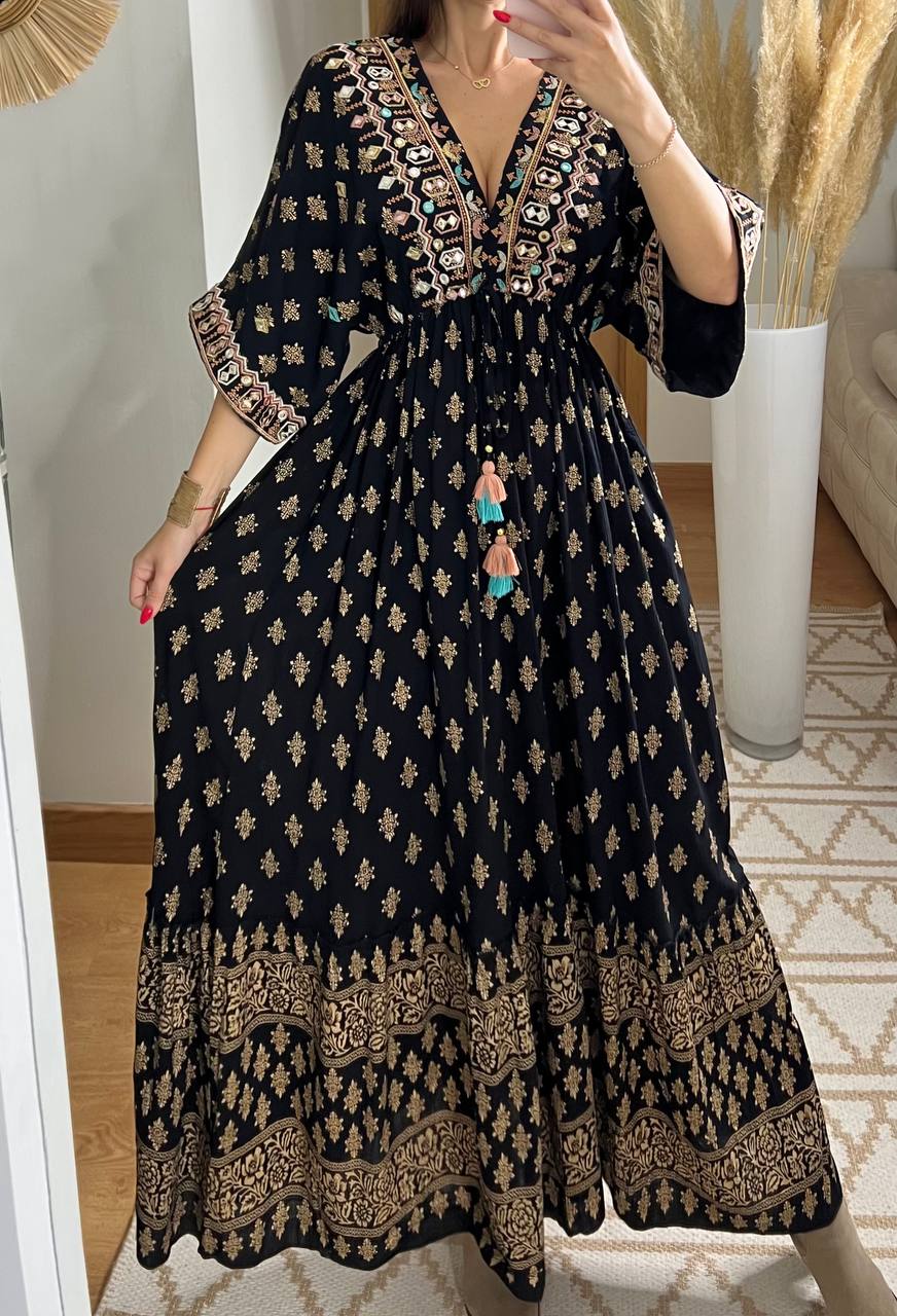 Aurora Maxi Dress - Bohèmea Butik