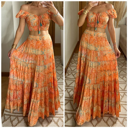 Two pieces Flow dress - Bohèmea Butik