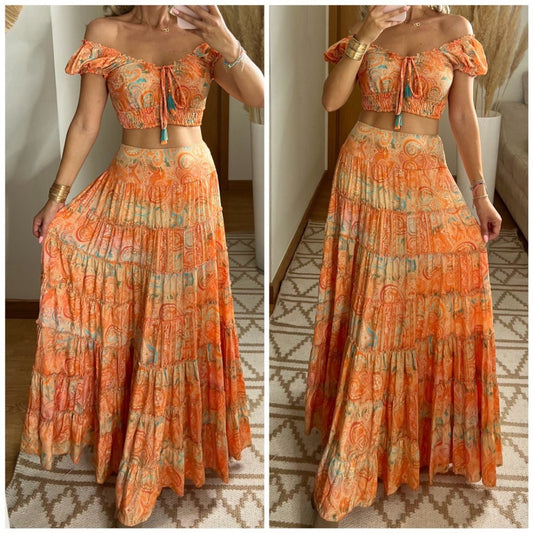 Two pieces Flow dress - Bohèmea Butik