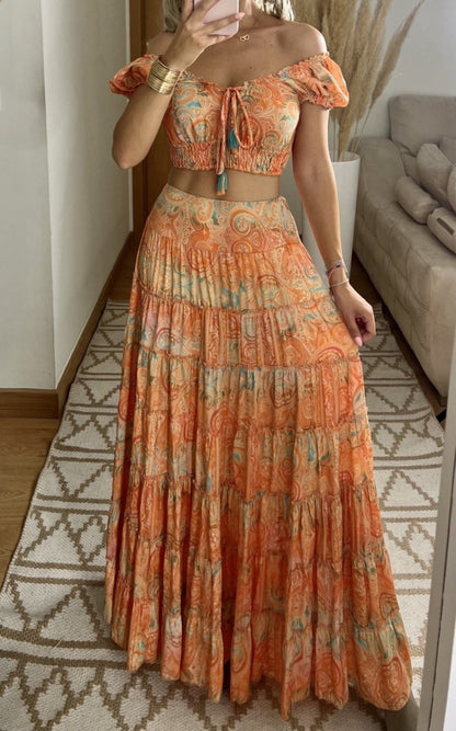 Two pieces Flow dress - Bohèmea Butik