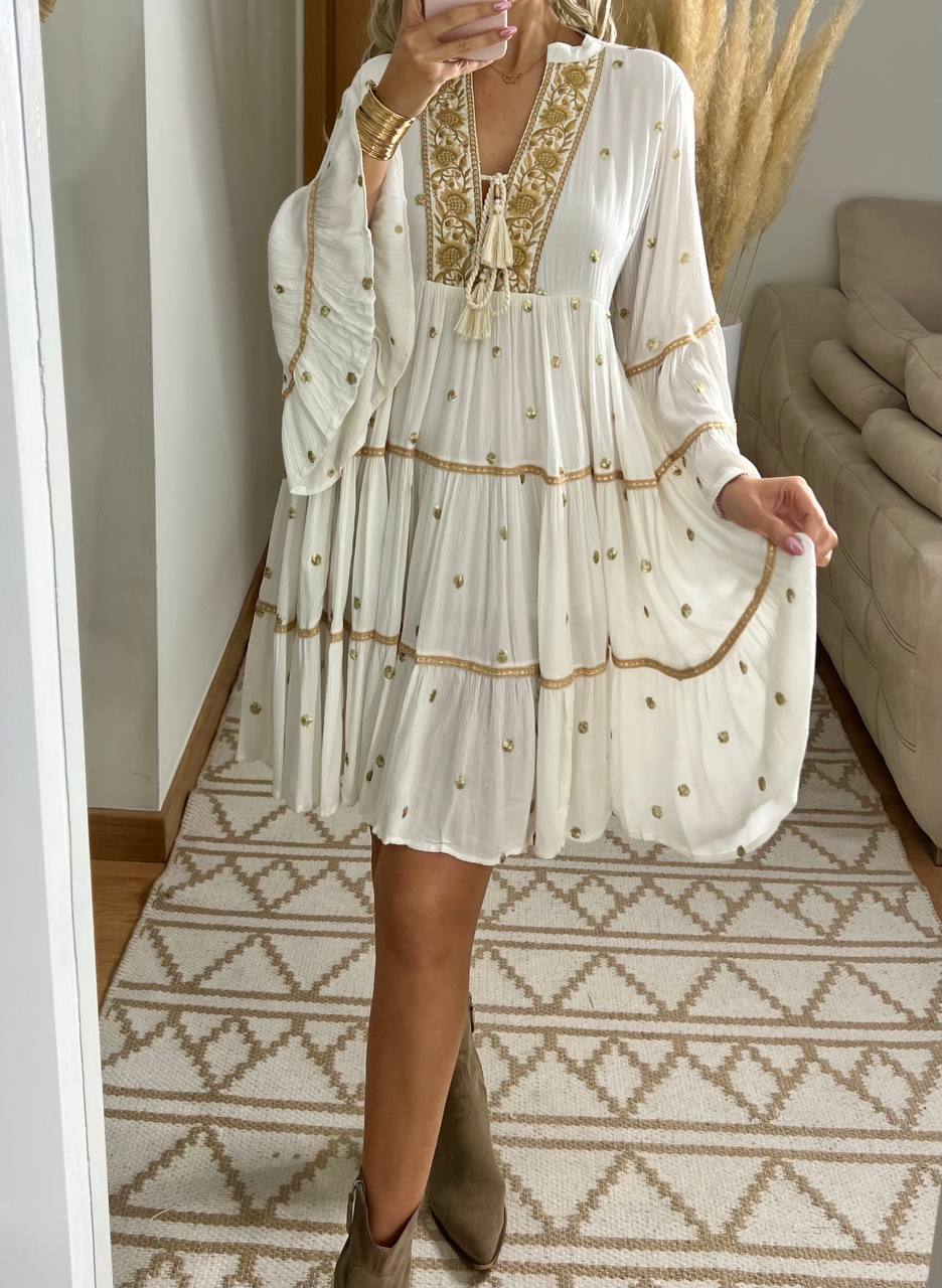 Velvet Mini Dress - Bohèmea Butik