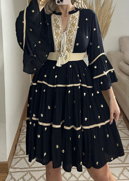 Velvet Mini Dress - Bohèmea Butik