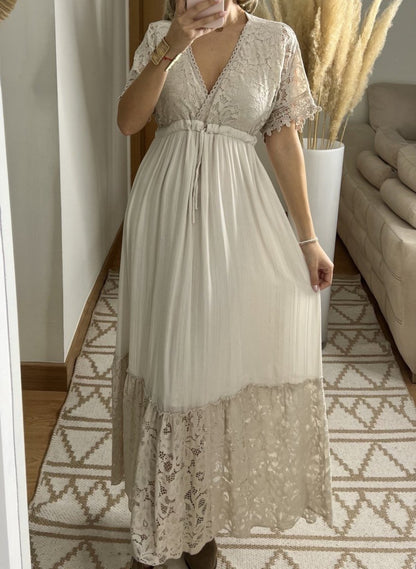 Spirit Bohemian Lace Dress - Bohèmea Butik