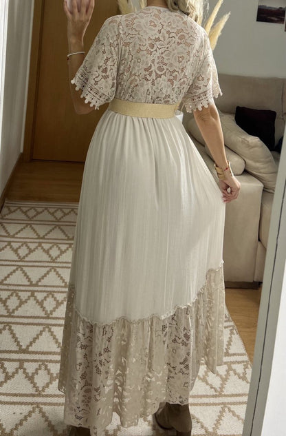 Spirit Bohemian Lace Dress - Bohèmea Butik