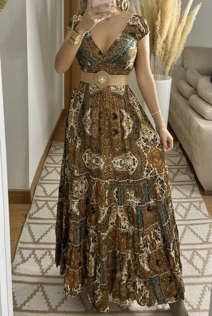 Celestial Silk Dress - Bohèmea Butik