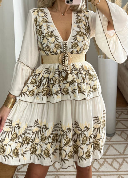 Floral Mini Dress - Bohèmea Butik