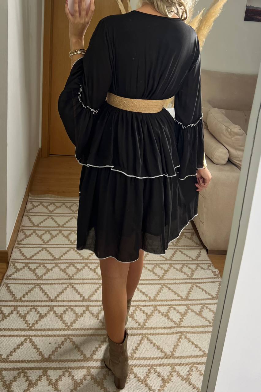 Floral Mini Dress - Bohèmea Butik