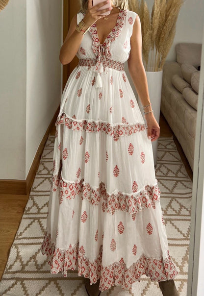 Hidden Moon Maxi Dress - Bohèmea Butik