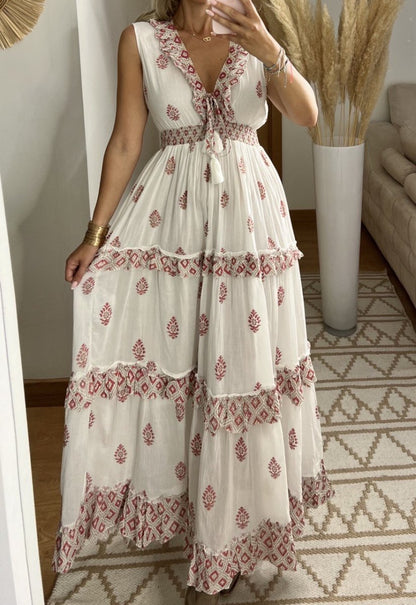 Hidden Moon Maxi Dress - Bohèmea Butik