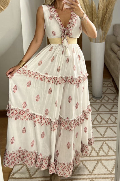 Hidden Moon Maxi Dress - Bohèmea Butik