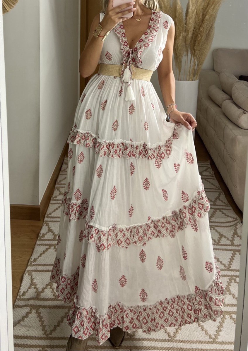 Hidden Moon Maxi Dress - Bohèmea Butik