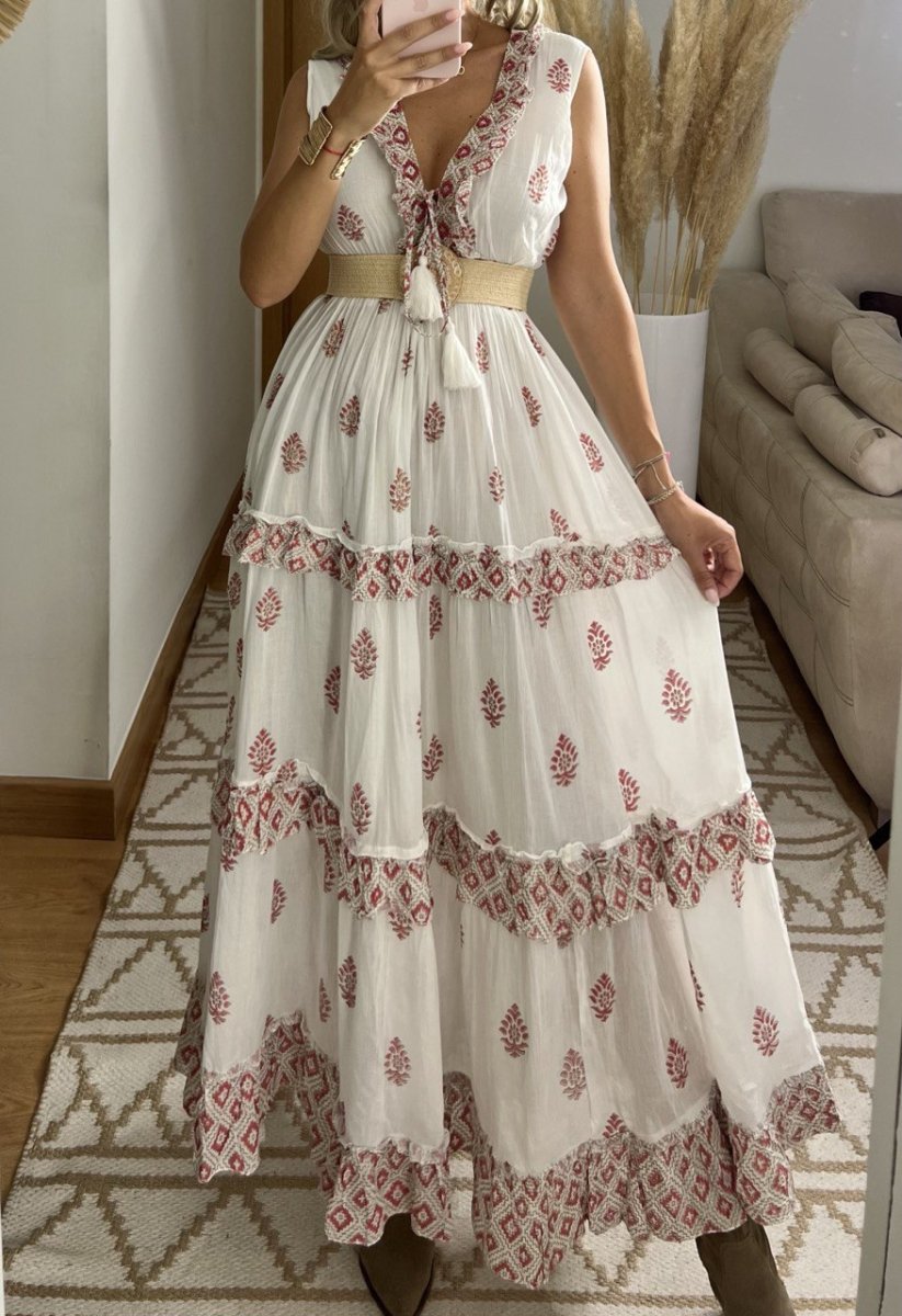 Hidden Moon Maxi Dress - Bohèmea Butik
