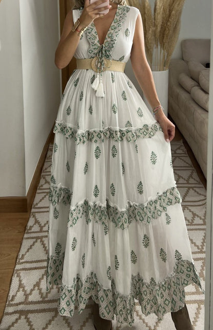 Hidden Moon Maxi Dress - Bohèmea Butik