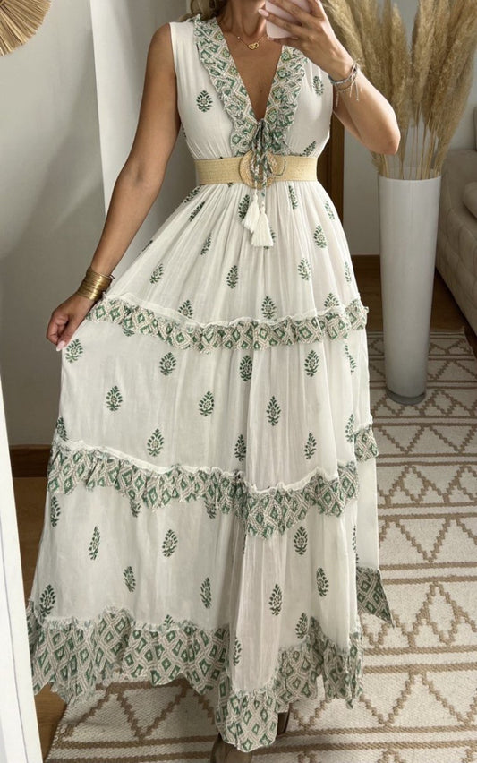 Hidden Moon Maxi Dress - Bohèmea Butik
