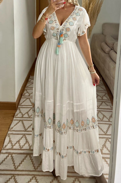 Bohemian Elegant Dress - Bohèmea Butik