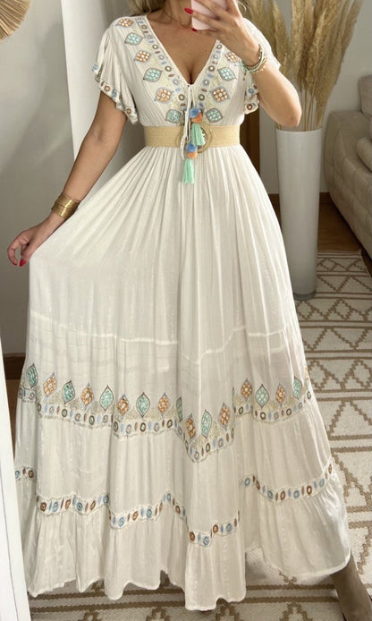 Bohemian Elegant Dress - Bohèmea Butik